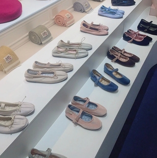 韩国代购rockfish蝴蝶结芭蕾鞋玛丽珍 复古少女ins风软底日常单鞋