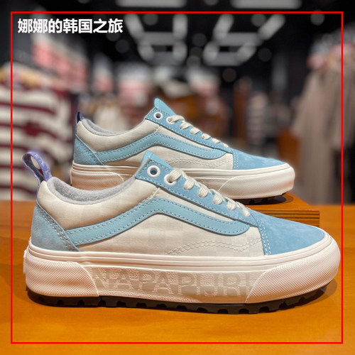 vans男女款字母帆布鞋低帮板鞋