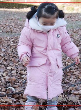冬季羽绒服男女两件套外套