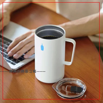 韩国代购bluebottle小蓝瓶MiiR联名陶瓷涂层咖啡马克保温杯