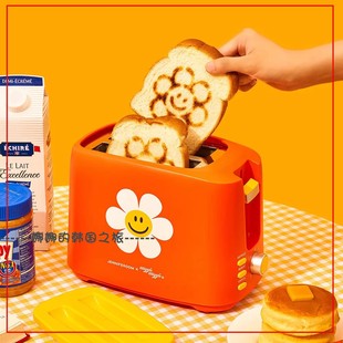 韩国代购wiggle wiggle 早餐机面包吐司机 卡通可爱礼物面包机