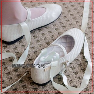 韩国代购rockfish春季少女玛丽珍 附送绑带 芭蕾风时尚日常单鞋