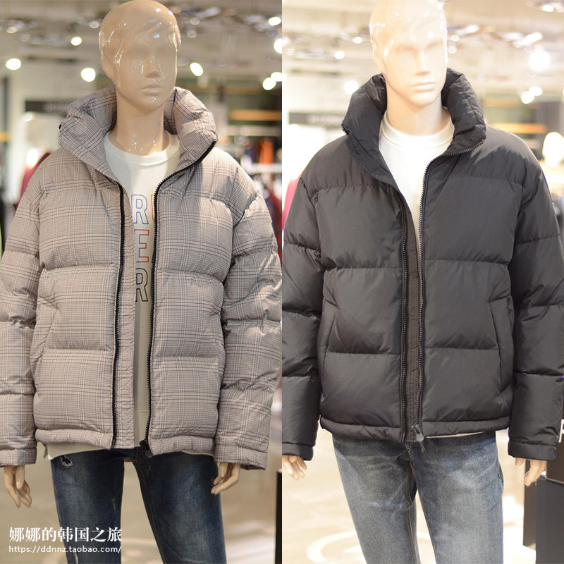 2色HUM韩国正品直送格纹面包服