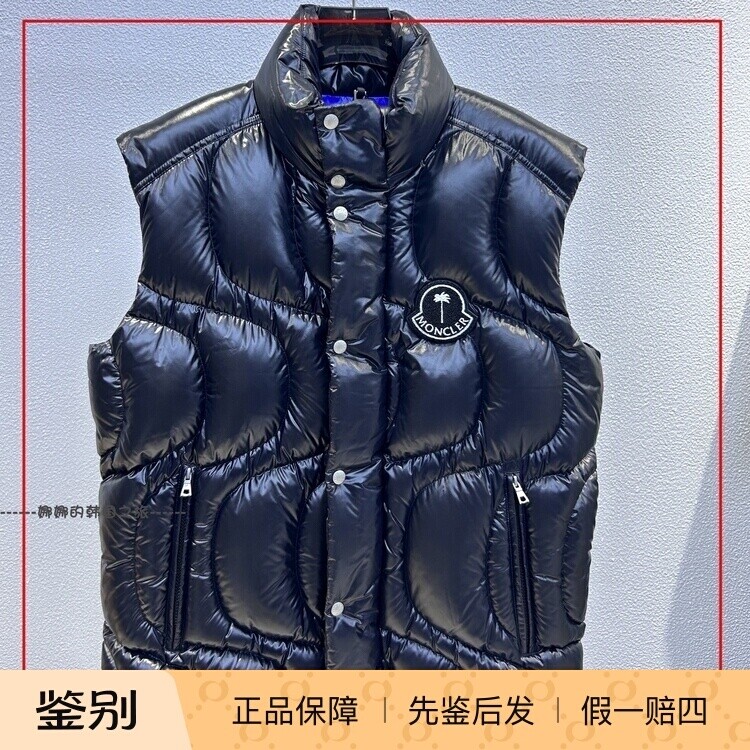 韩国代购Moncler盟可睐xpalm angels联名Gwenyth羽绒马甲男女同款