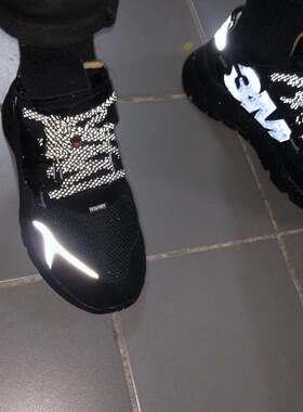 韩国代购阿迪达斯三叶草EE5884 EE5885休闲运动3M反光跑鞋男女潮