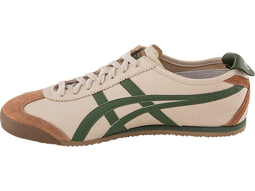 Onitsuka Tiger鬼塚虎Mexico66男女复古棕绿运动休闲鞋DL408-1785