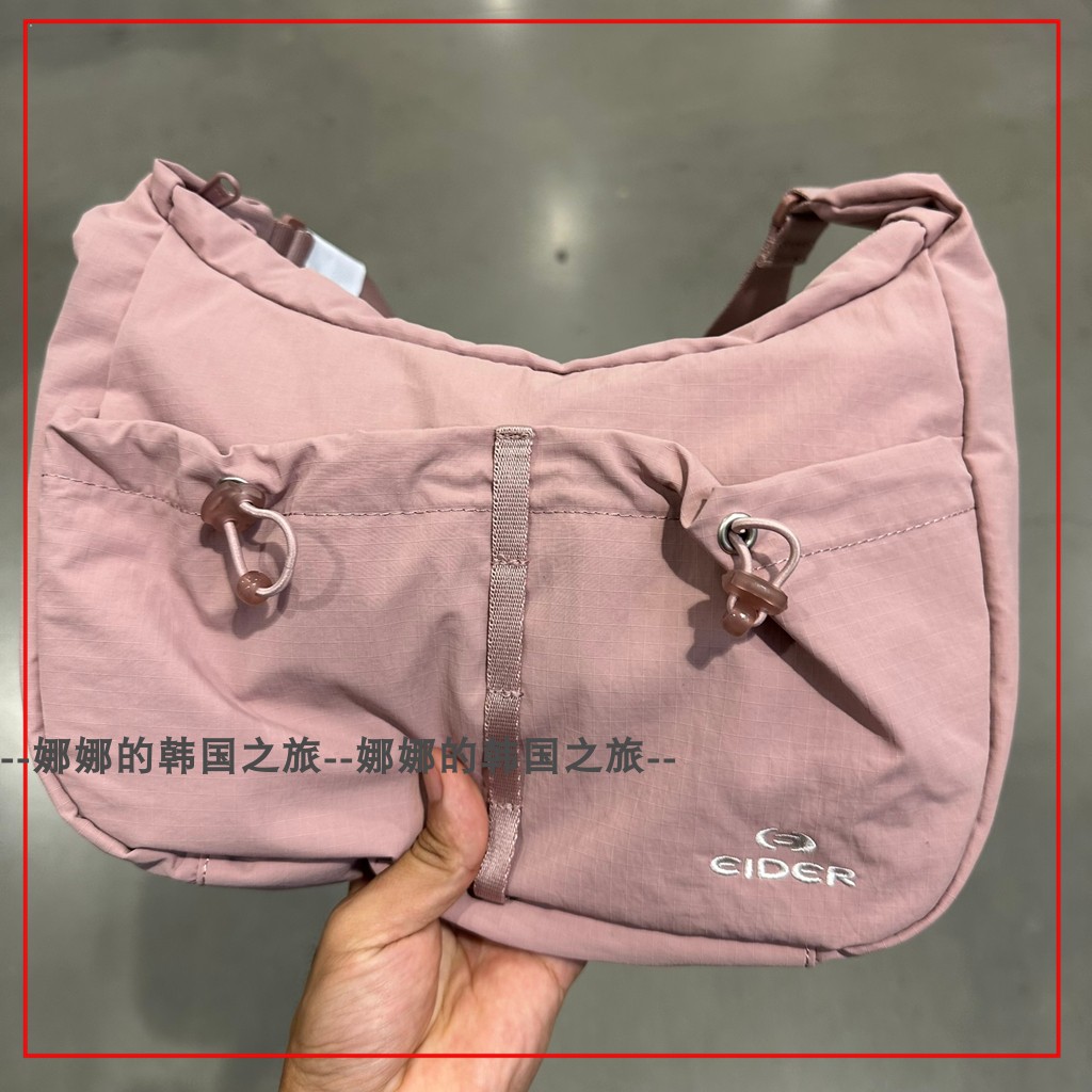 韩国代购EIDER HOBO BAG男女款户外轻便小巧单肩斜挎包休闲包