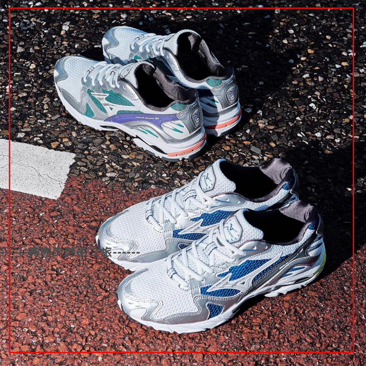 韩国代购Mizuno/美津浓Waver Rider10系列网面透气男女休闲跑步鞋