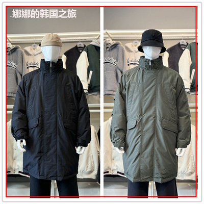 NBA男款鸭绒羽绒服长款棉服