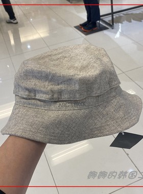 韩国代购ARC'TERYX始祖鸟Wool Cranbrook 男女同款圆顶刺绣渔夫帽