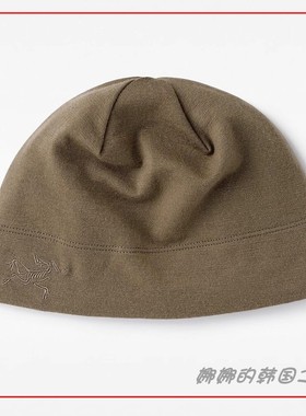 韩国代购Arcteryx/始祖鸟Leaf Cold WX Beanie AR Wool军版羊毛帽