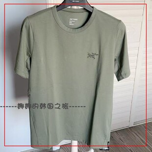 Word 韩国代购 ARCTERYX始祖鸟Captive Arc X9661 休闲刺绣T恤男款