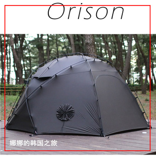 韩国代购直邮 Backcountry Orison 精致户外露营4人帐篷球帐