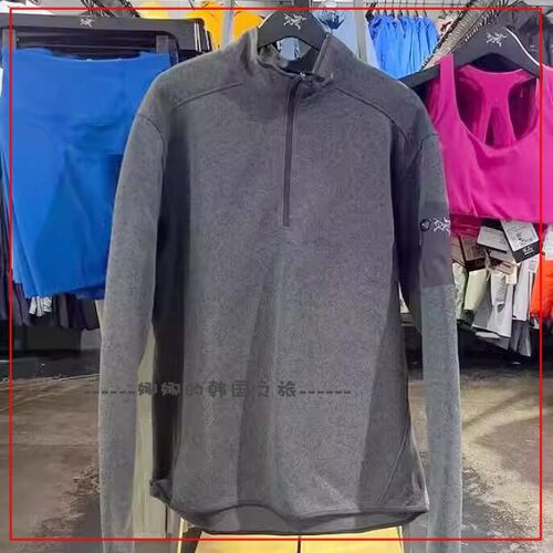 韩国代购ARC'TERYX始祖鸟Covert 1/2 Zip 男士半拉链抓绒衣29674