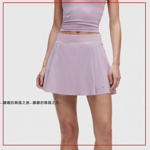 韩国代购lululemon Luxtreme吸汗四向拉伸速干运动网球裙LW8AS6S