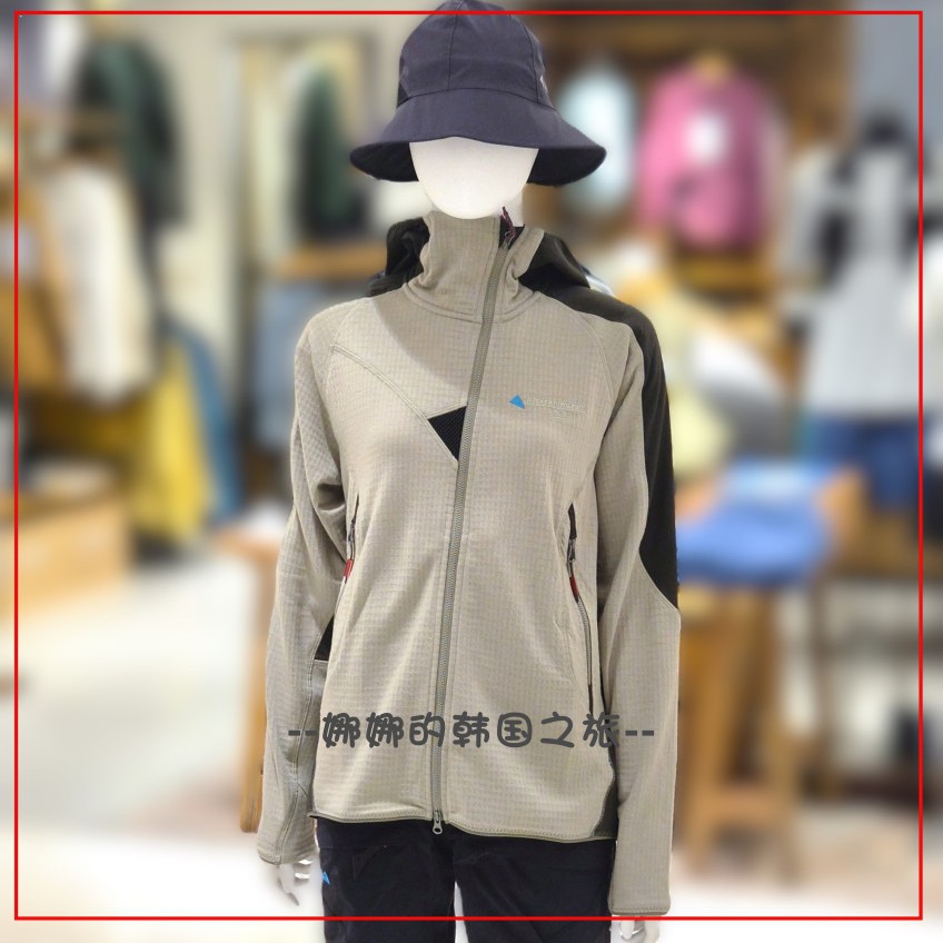 韩国代购Klattermusen攀山鼠Embla Hood Jacket休闲抓绒外套10622