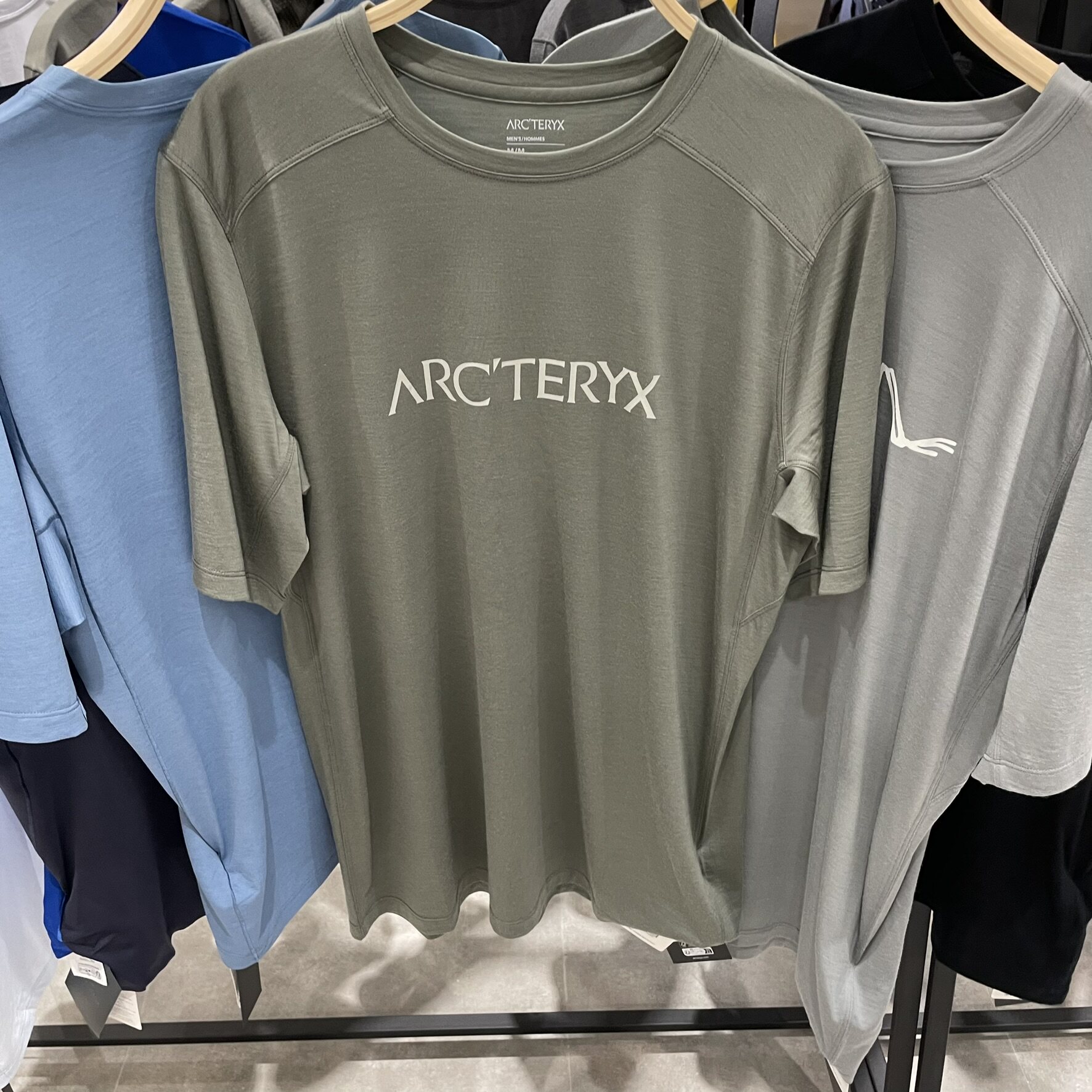 韩国代购始祖鸟LONIA MERINO WOOL ARC'WORD LOGO SS短袖T恤7733