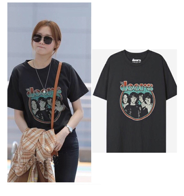 宋旻浩同款韩国男女短袖T恤