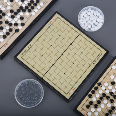 儿童围棋成功折叠棋盘磁性五子棋