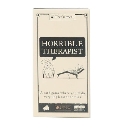 全英文版Exploding Kittens Horrible Therapist可怕的治疗师