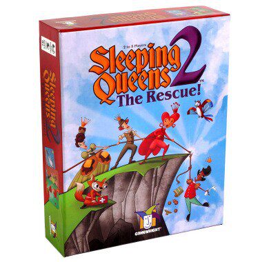 跨境热销俄文 Sleeping Queens 睡皇后 聚会家庭亲子游戏卡牌