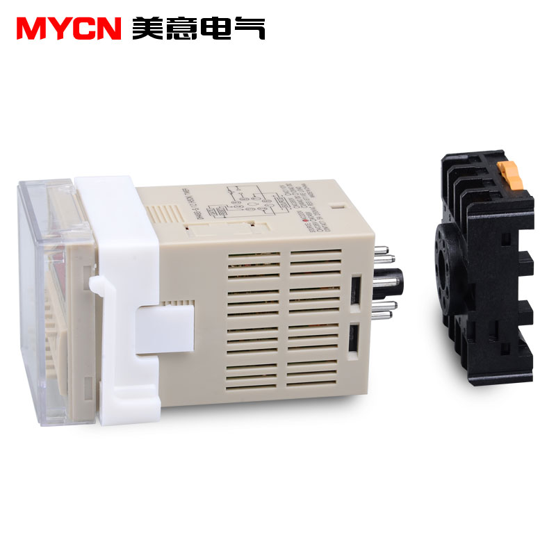 DH48S-S-2Z数显时间继电器220V 2组循环延时继电器 24V 12V送底座