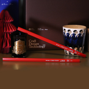 瑞士CDA卡达超长铅笔25cm书写书法素描绘画木匠木工专用大支铅笔