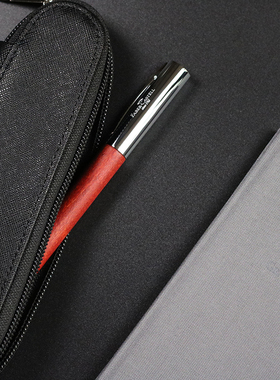 德国FABER辉柏嘉雄心野心钢笔天然梨木钢笔墨水笔练字笔