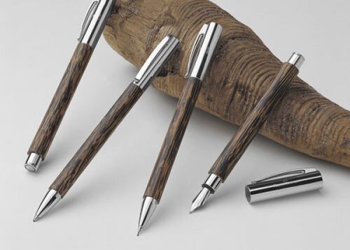 faber-castell辉柏嘉椰木杆钢笔