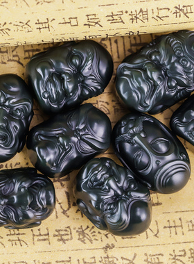 【恋玉十年和田玉】塔青八大金刚【结缘欣赏】