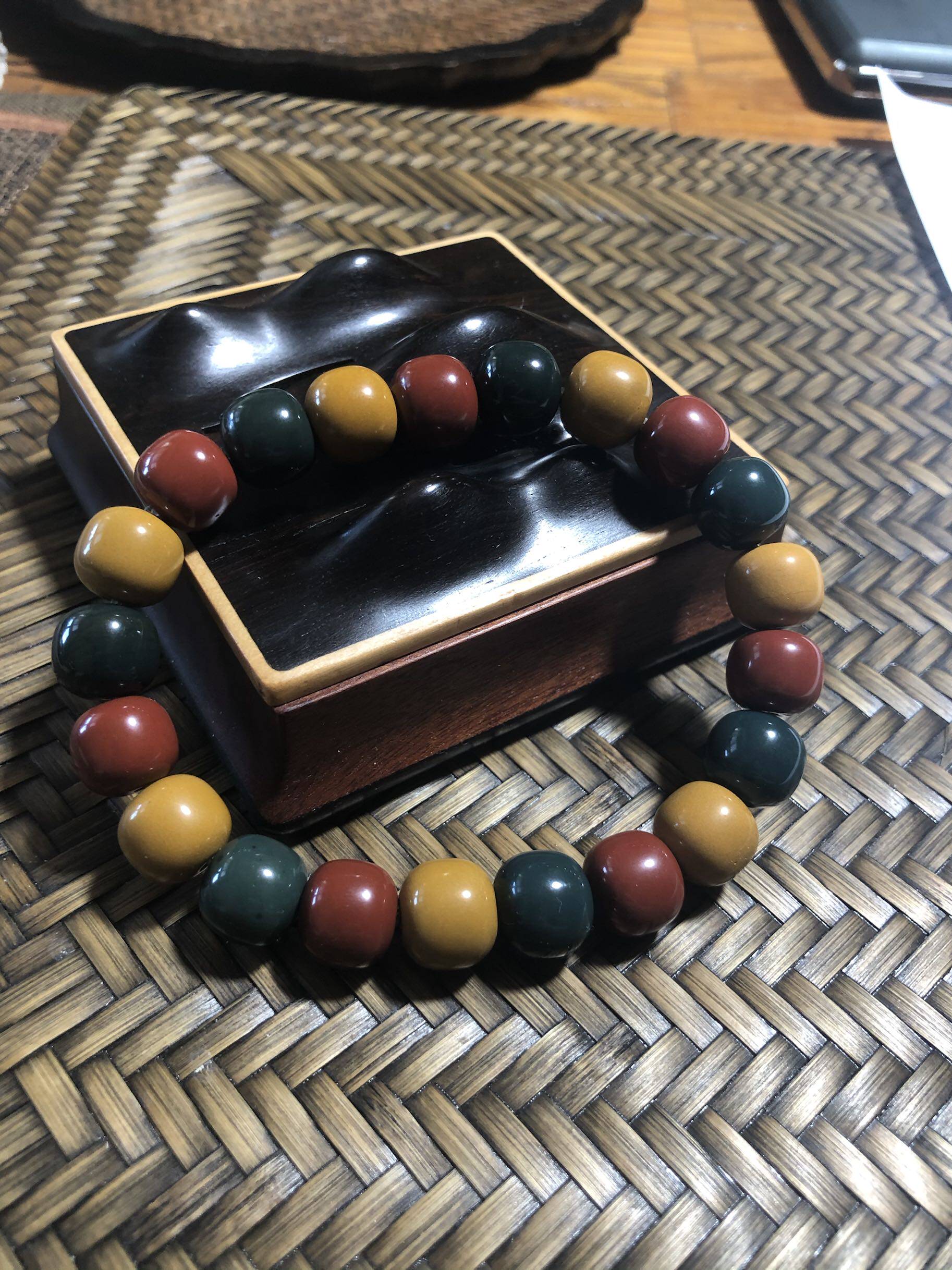 y56 精品阿拉善老型手串(单颗)恋玉十年李博士 男女手链