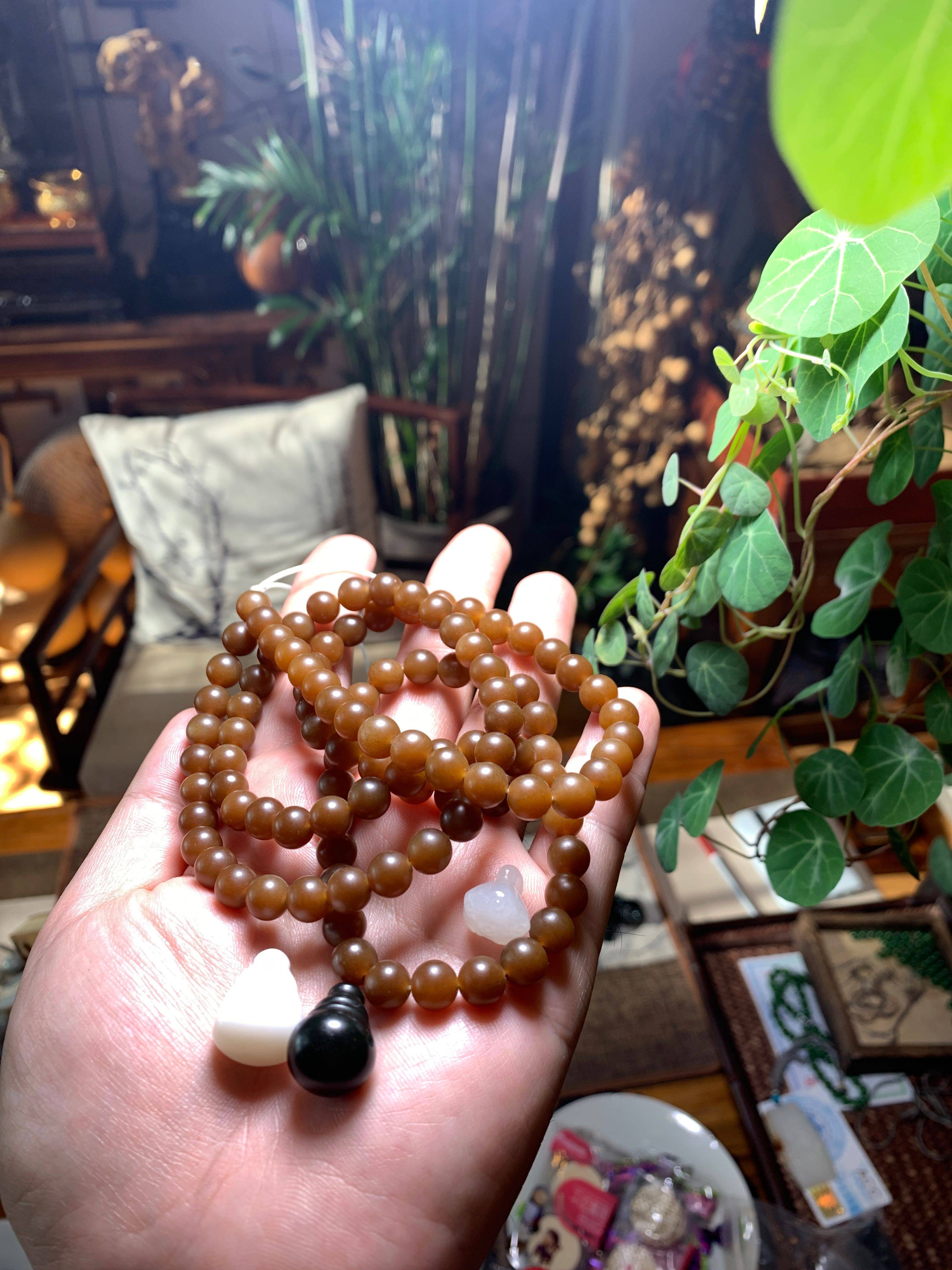 y43 佛珠红糖108【结缘欣赏】