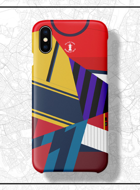 阿森纳拼接球衣典藏款iphone78XSMAXR 6s11Proplus磨砂手机壳亨利