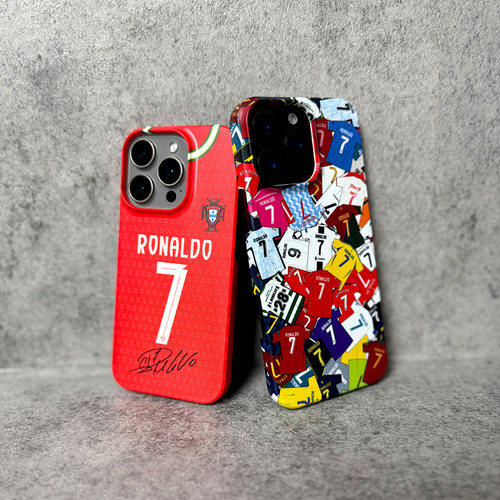 葡萄牙C罗职业生涯球衣款iphone 13 XR 16pro MAX 15Pro plus 14plus手机壳保护壳罗纳尔多 曼联 利雅得胜利
