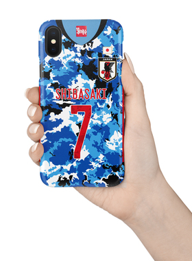 2020年日本队主场球衣款iphone78XSMAXR 6s11Proplus手机壳柴崎岳