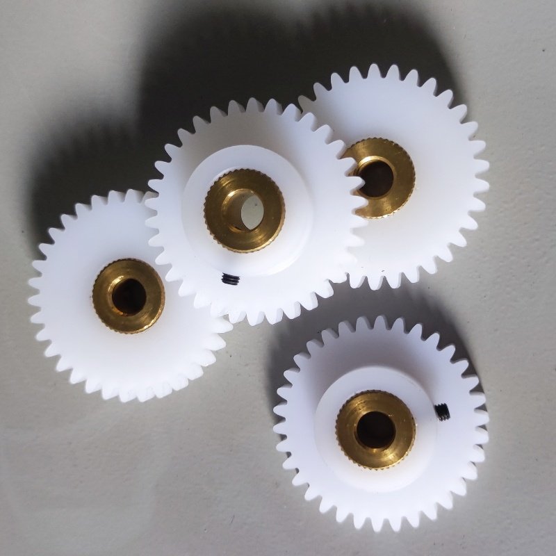 批量定做加工POM塑胶尼龙凸台直齿轮内孔耐磨铜套1模70齿,五金/工具,齿轮,淘宝优惠券,粉丝福利购,淘宝优惠卷