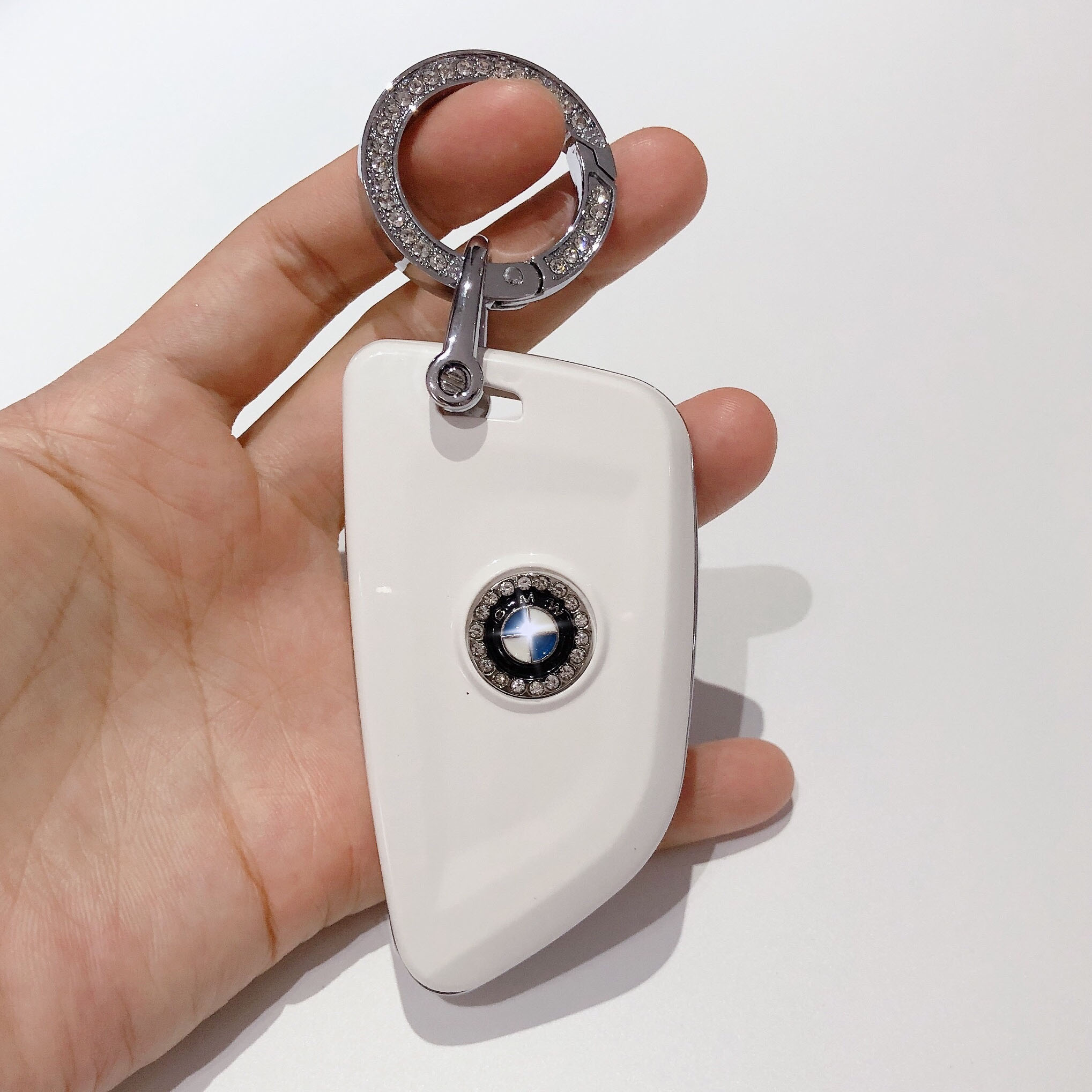 22款新款宝马123系汽车钥匙套钻