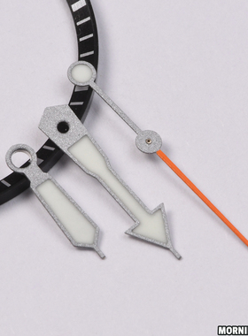 高品质SKX007手表指针BGW-9蓝色夜光喷砂表针适NH35A/NH36A机芯