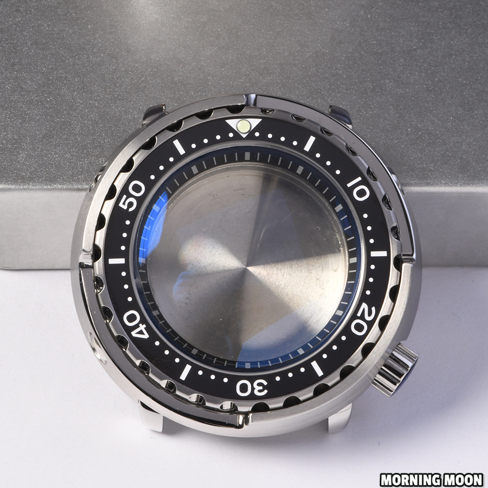 支持改装组装-HEIMDALLR金枪鱼罐头表壳配件4.2点把头NH35A/NH36