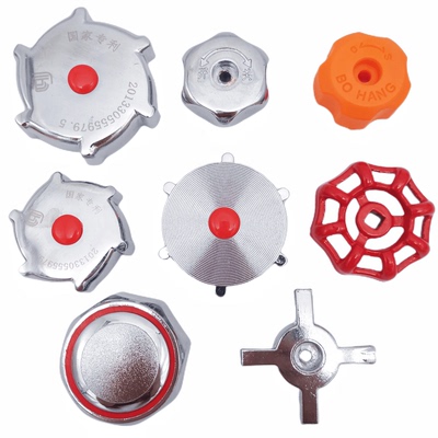 煲仔炉炒灶金属旋钮手轮开关配件