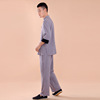 Chinese style Buddhist mood men's wear Long sleeve suit 6230 Large Practice Buddhist clothes 2019 Spring and summer new pattern Tang costume