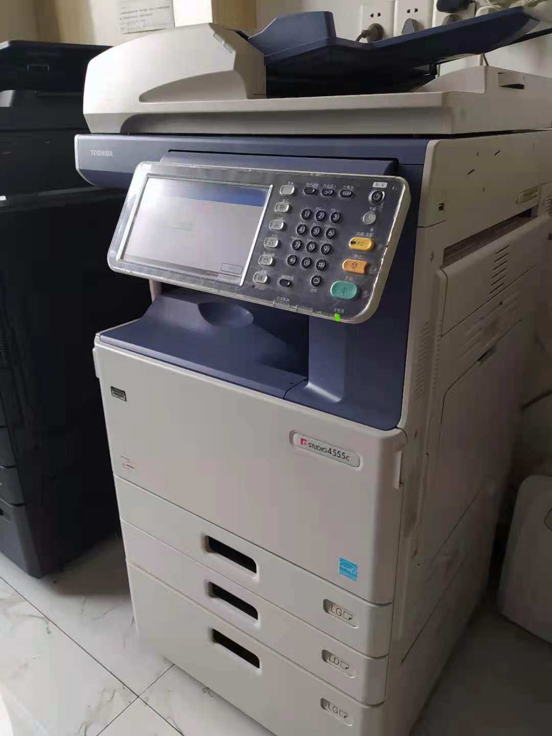 a3彩色打印复印机出租赁打试卷图纸书本图片自动双面网络打印成都