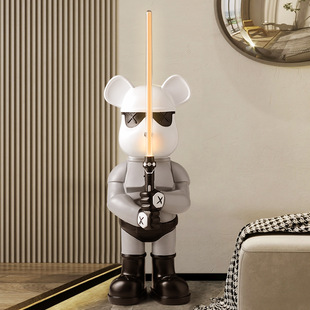 光剑暴力熊客厅大型落地摆件家居电视柜网红玩偶潮玩手办公仔大号