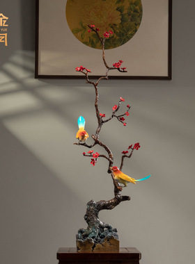 铜艺坊厂家定制仿真植物室内装饰铜器工艺品摆件家居乔迁入伙送礼