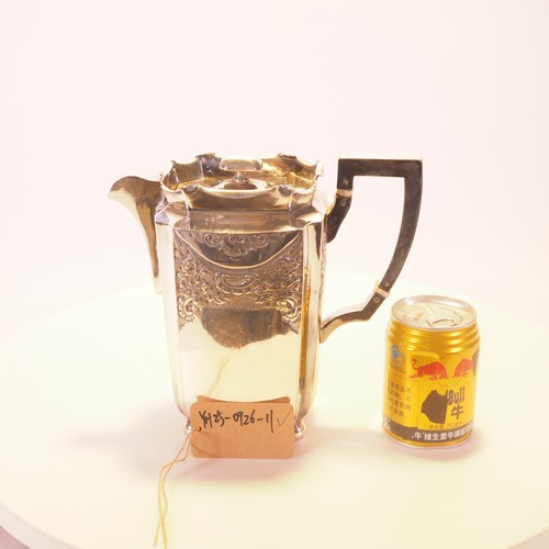 英国古董镀银器咖啡壶茶具