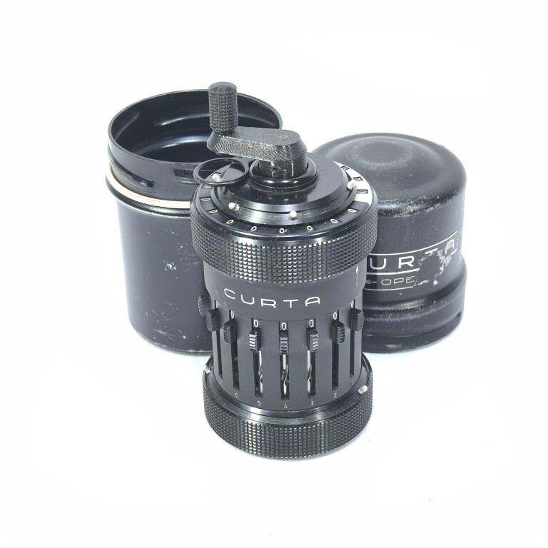 古董库塔I型手摇计算器微型算盘