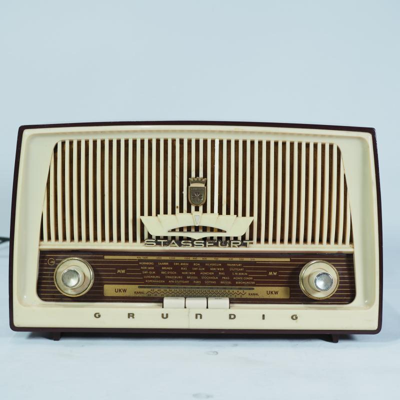 根德胆机电子管古董收音机