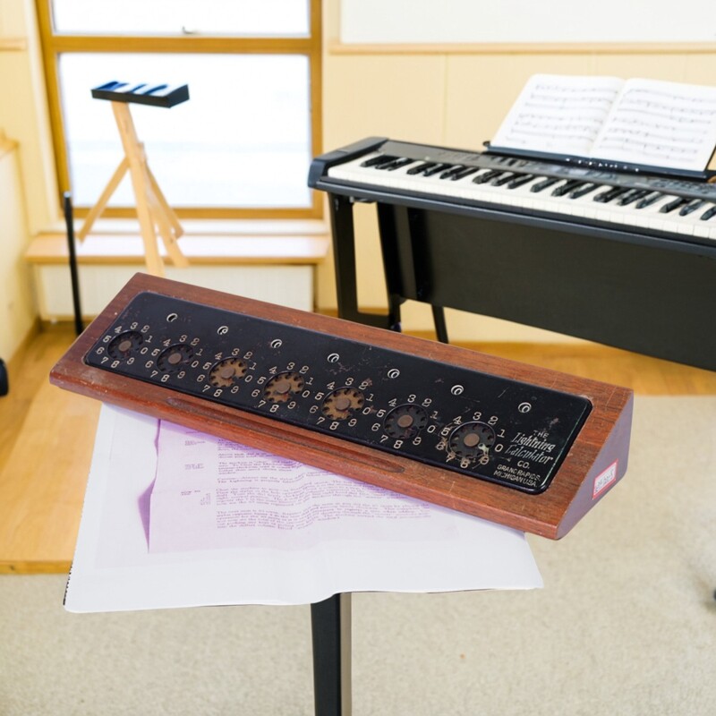 旋转拨算器机械计算器文旅摆件