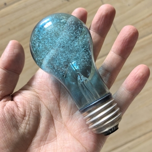 民国摄影照相冒烟灯泡螺口老式相机镁丝灯泡大号1次性闪光灯道具