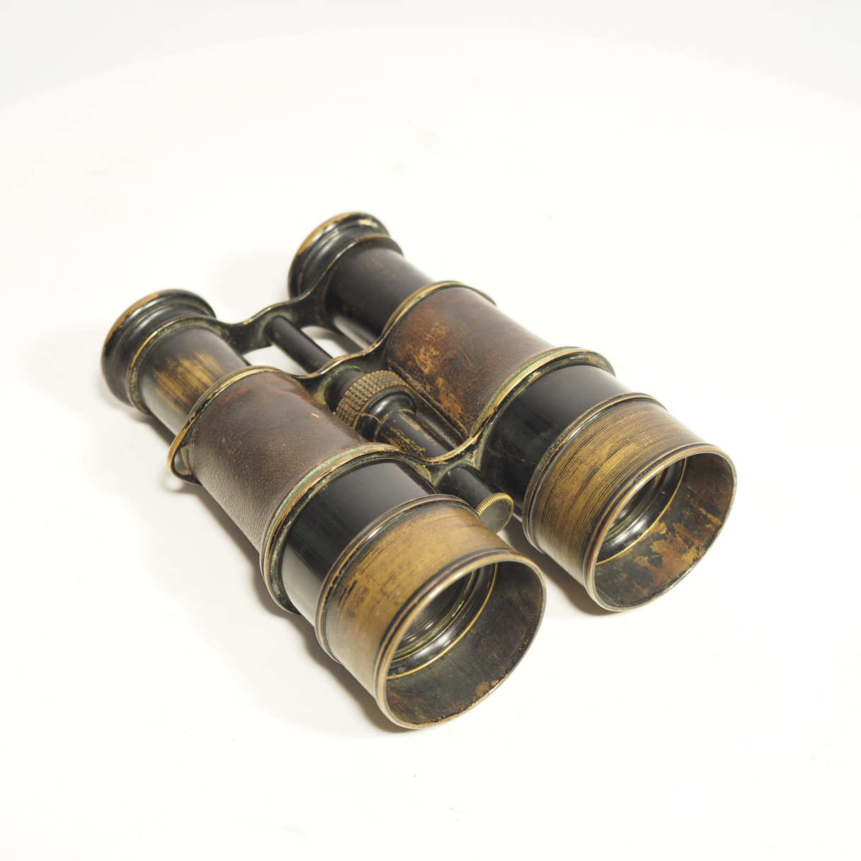 英国1890年代黄铜双筒望远镜